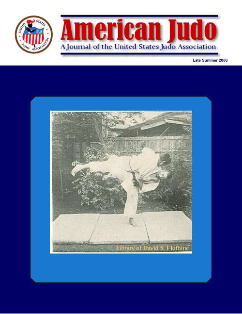 American Judo magazine late Summer 2006 with cover photo by David S. Hofhine
